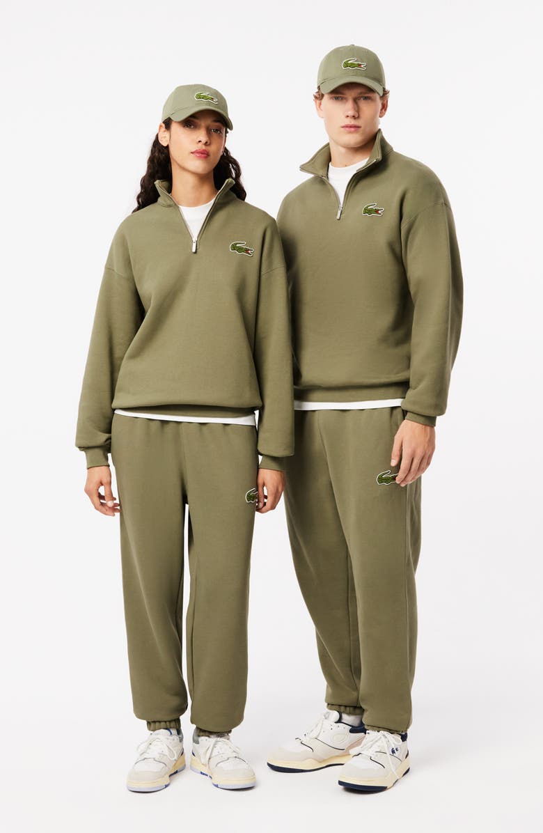 Lacoste Relaxed Fit Cotton Sweatpants, Alternate, color, Khaki