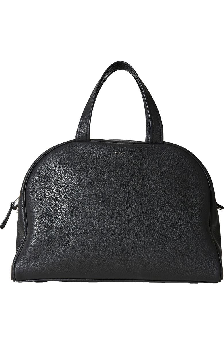 The Row Leather Bowling Bag, Main, color,