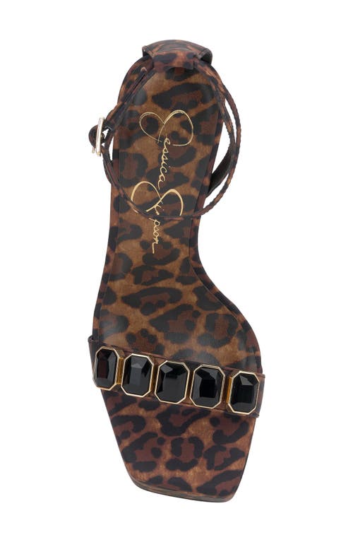 Jessica Simpson Callirah Ankle Strap Platform Sandal In Natural
