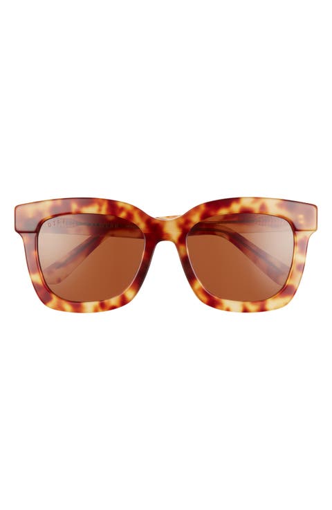 Carson 50mm Square Sunglasses