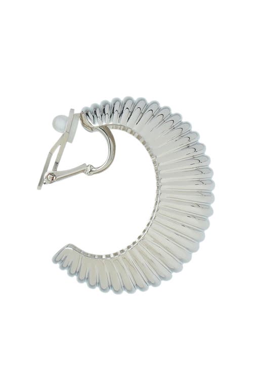 Lanvin Arpège Xl Earrings In Silver