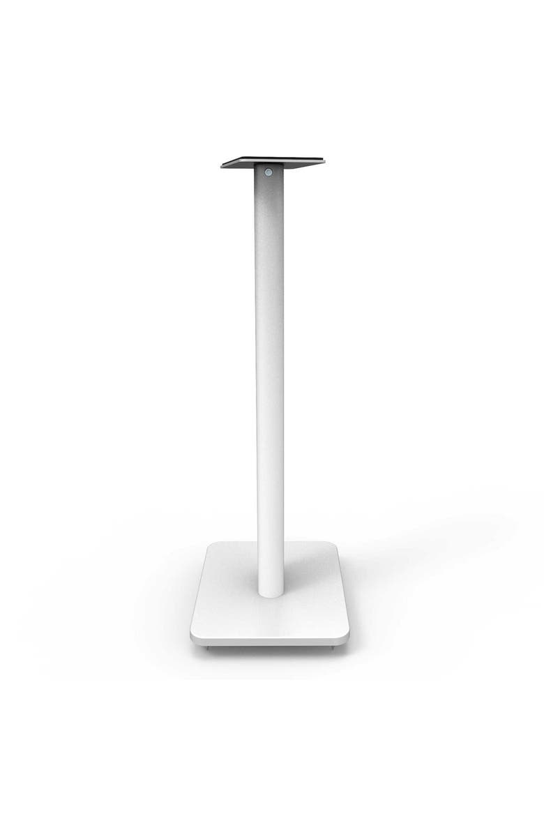 SP32PL 32 Inch Bookshelf Speaker Stands with Rotating Top Plates and Cable Management, Alternate, color, White