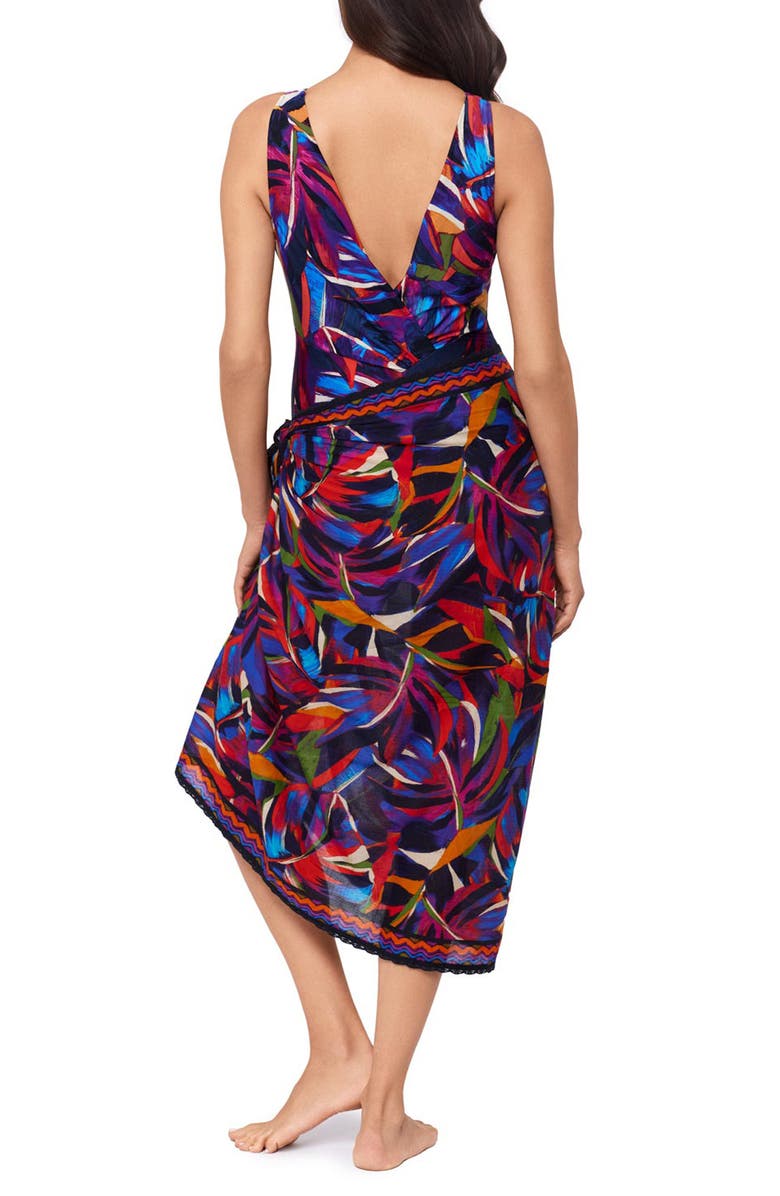 Magicsuit<sup>®</sup> Mariachi Cotton Cover-Up Pareo, Alternate, color,
