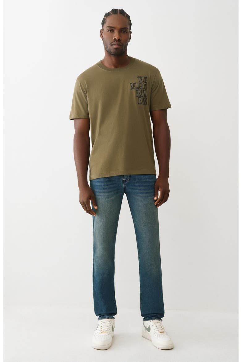 Geno Snap Flap Pocket Slim Jeans, Alternate, color, MEDIUM TOASTED CINNAMON WASH