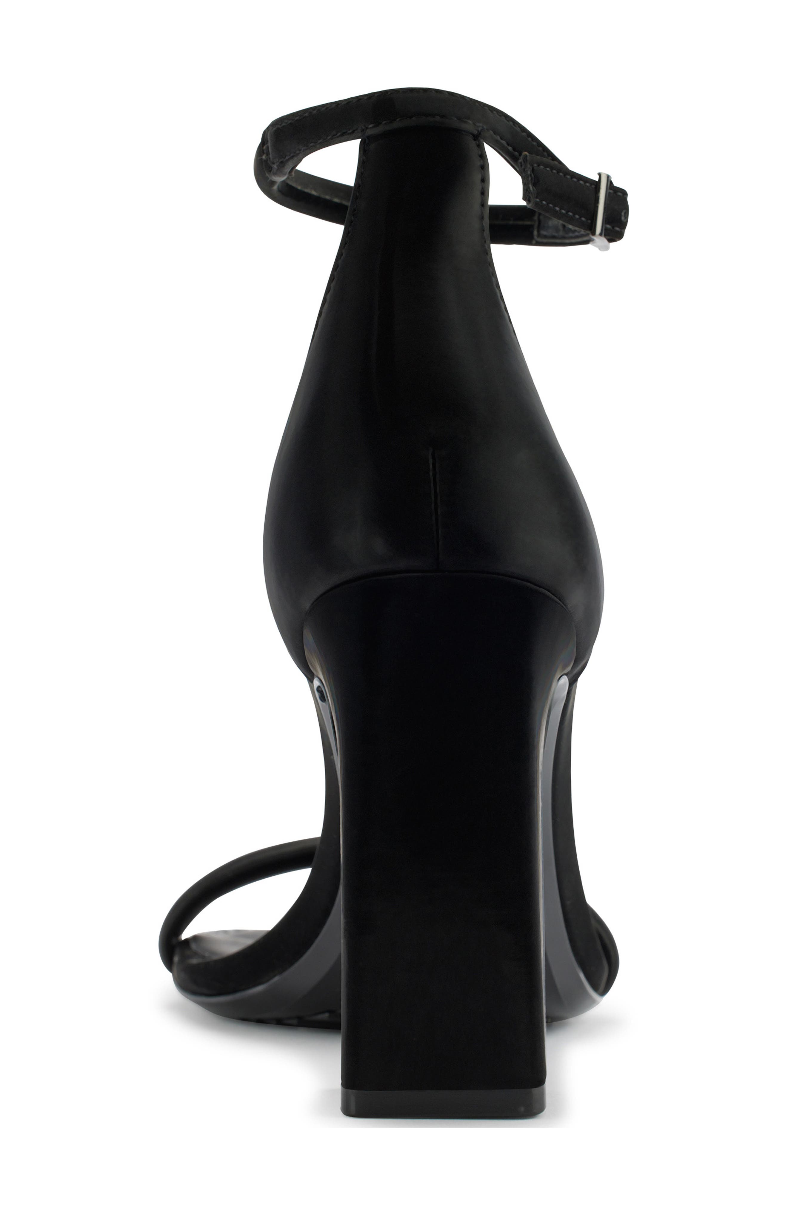 DKNY Waylin Ankle Strap Sandal, Alternate, color, Black