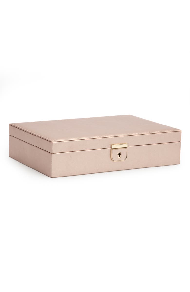 WOLF Palermo Medium Jewelry Box, Alternate, color, Rose Gold