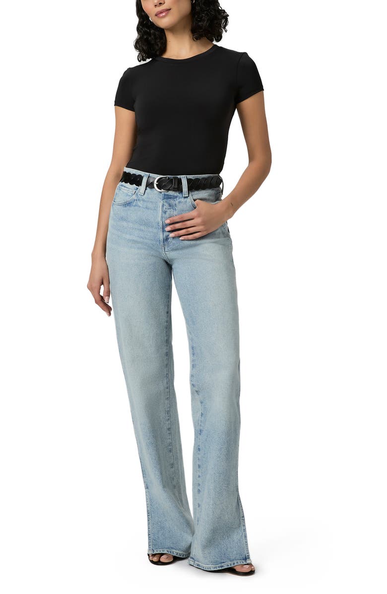 PAIGE Sawyer High Rise Wide Leg Jeans, Alternate, color, 