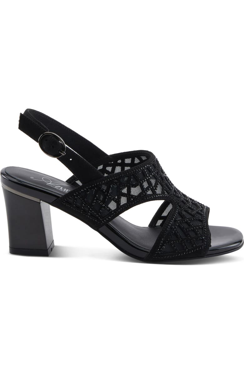 AZURA BY SPRING STEP Wisp Slingback Sandal, Alternate, color, Black