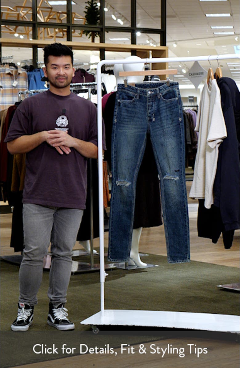 Van Winkle Gasoline Lines Skinny Jeans, sales video thumbnail