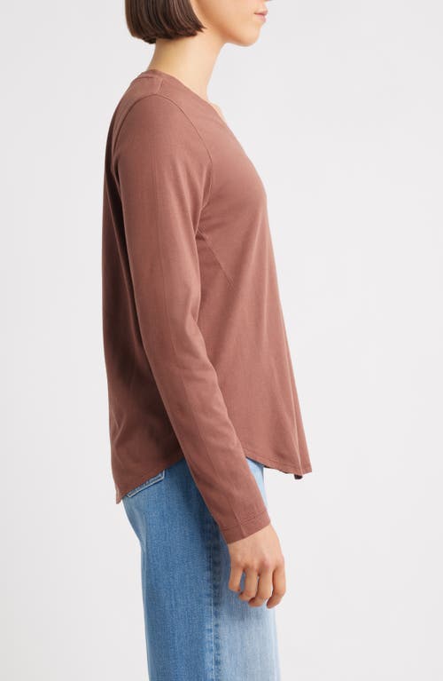 City Blues Beth Long Sleeve T-shirt In Brown