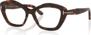 TOM FORD 54mm Rectangle optical glasses