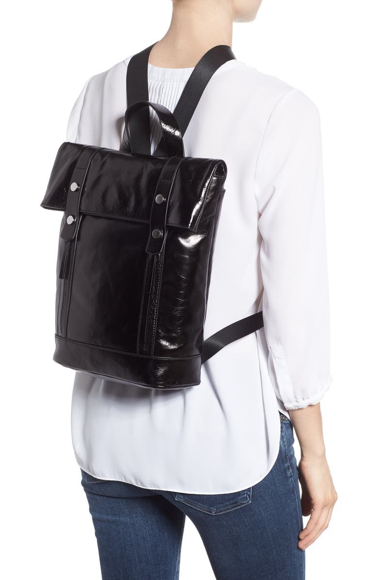 Treasure & Bond Remy Glazed Leather Backpack, Alternate, color,