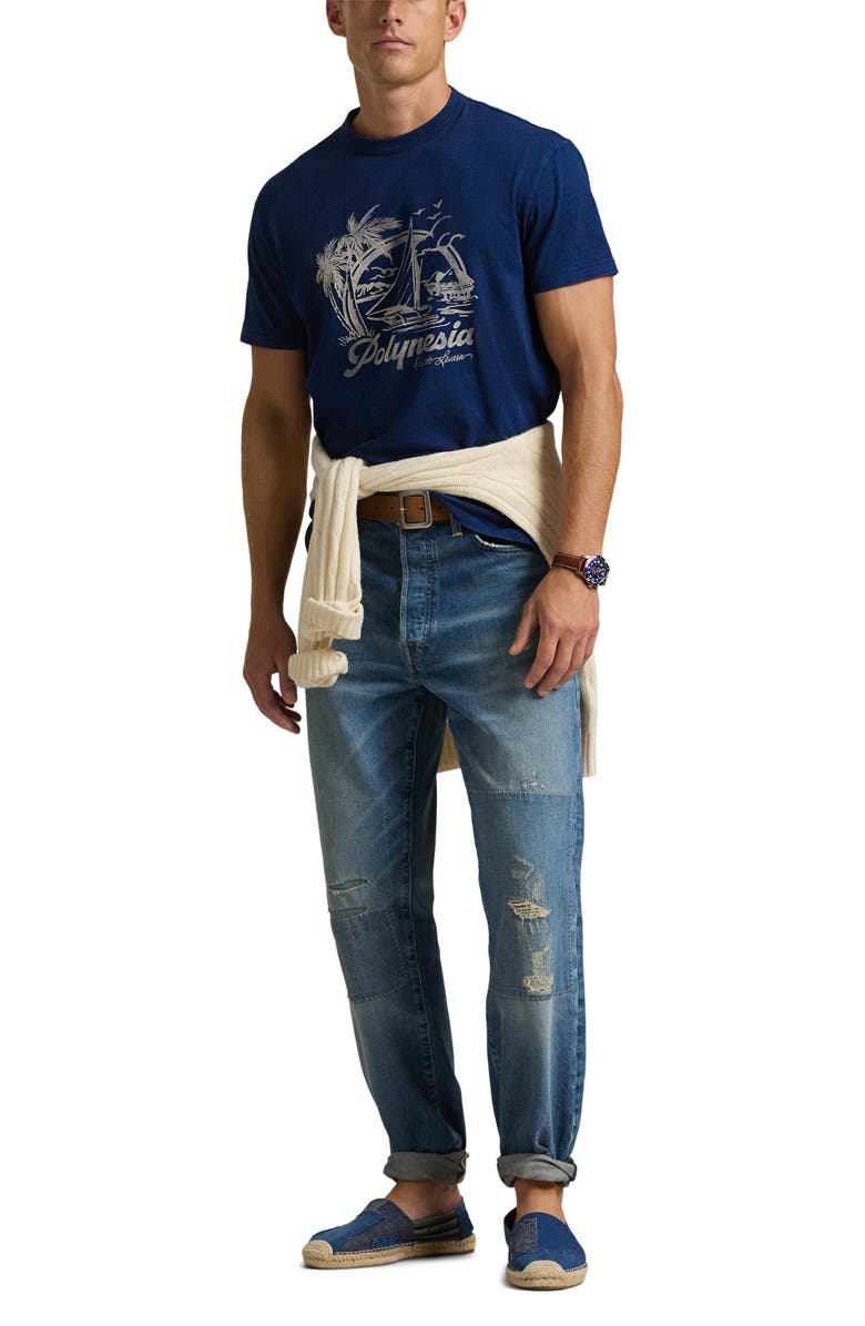 Polo Ralph Lauren Classic Fit Cotton Jersey Graphic T-Shirt, Alternate, color, 