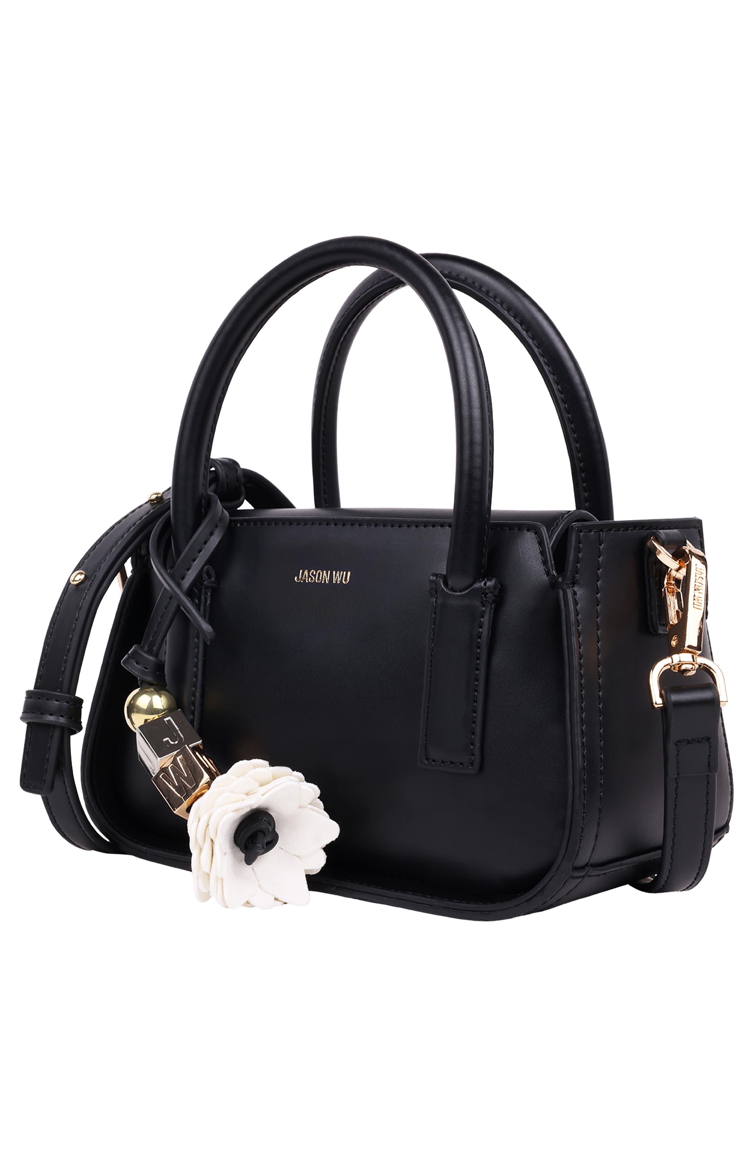 JASON WU Structured Mini Bag, Alternate, color, Black