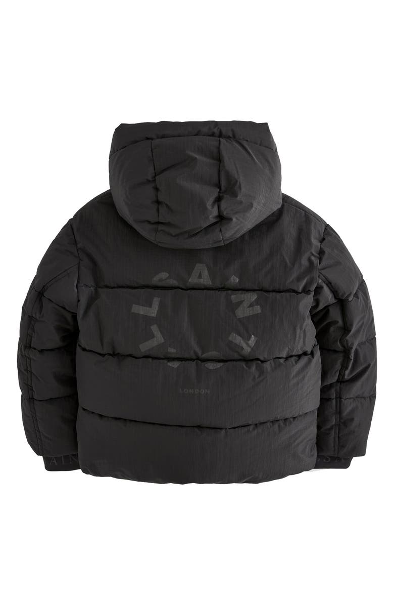 smALLSAINTS by ALLSAINTS Kids' Hooded Puffer Jacket, Alternate, color,