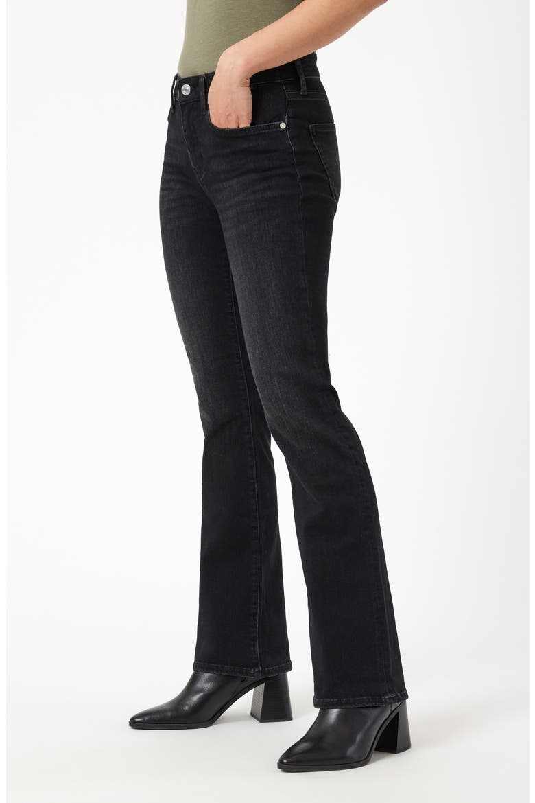Molly High Waist Bootcut Jeans, Alternate, color, SMOKE BRUSHED FEATHER BLUE