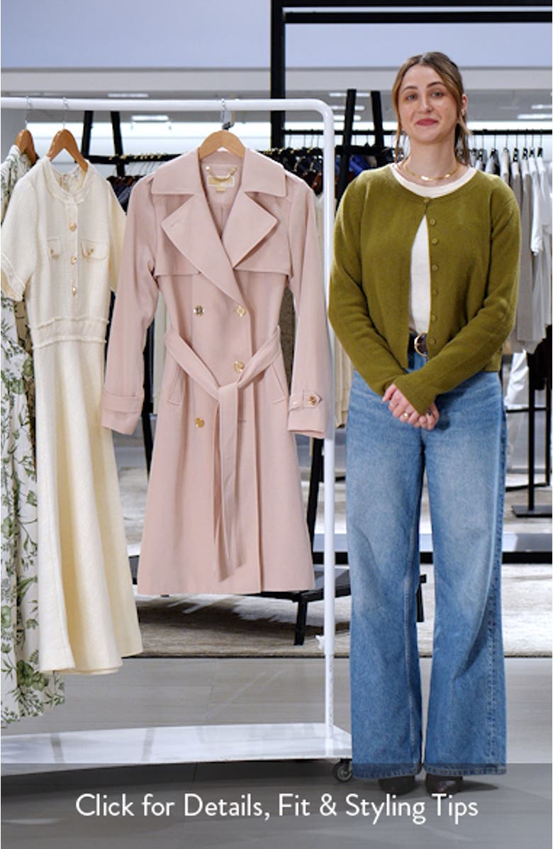 Gabardine Trench Coat, sales video thumbnail