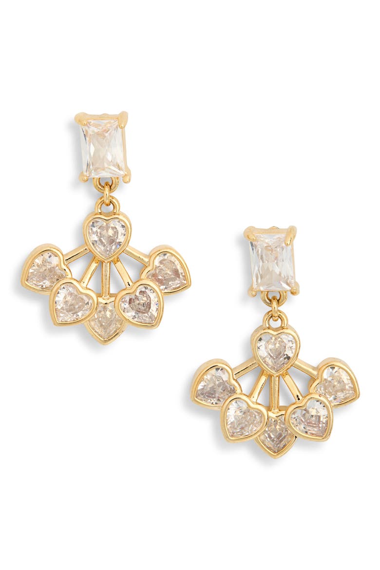 Camila Drop Earrings, Main, color, GOLD