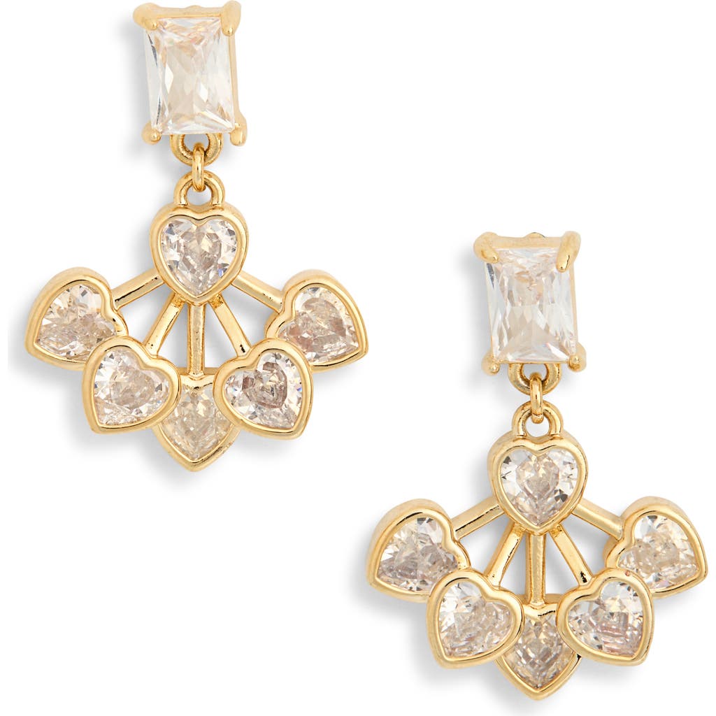 Eye Candy Los Angeles Camila Drop Earrings In Gold