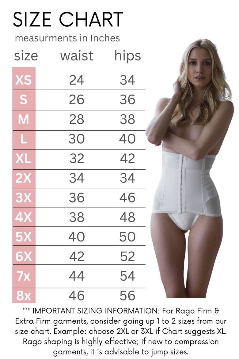 Shapette Powermesh Satin Panel Waist Cincher, Alternate, color, White