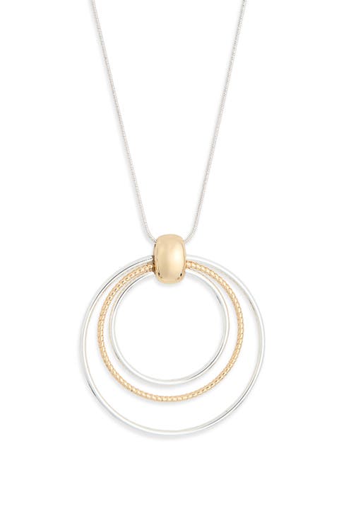 Circle Pendant Necklace