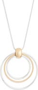 NORDSTROM RACK Circle Pendant Necklace