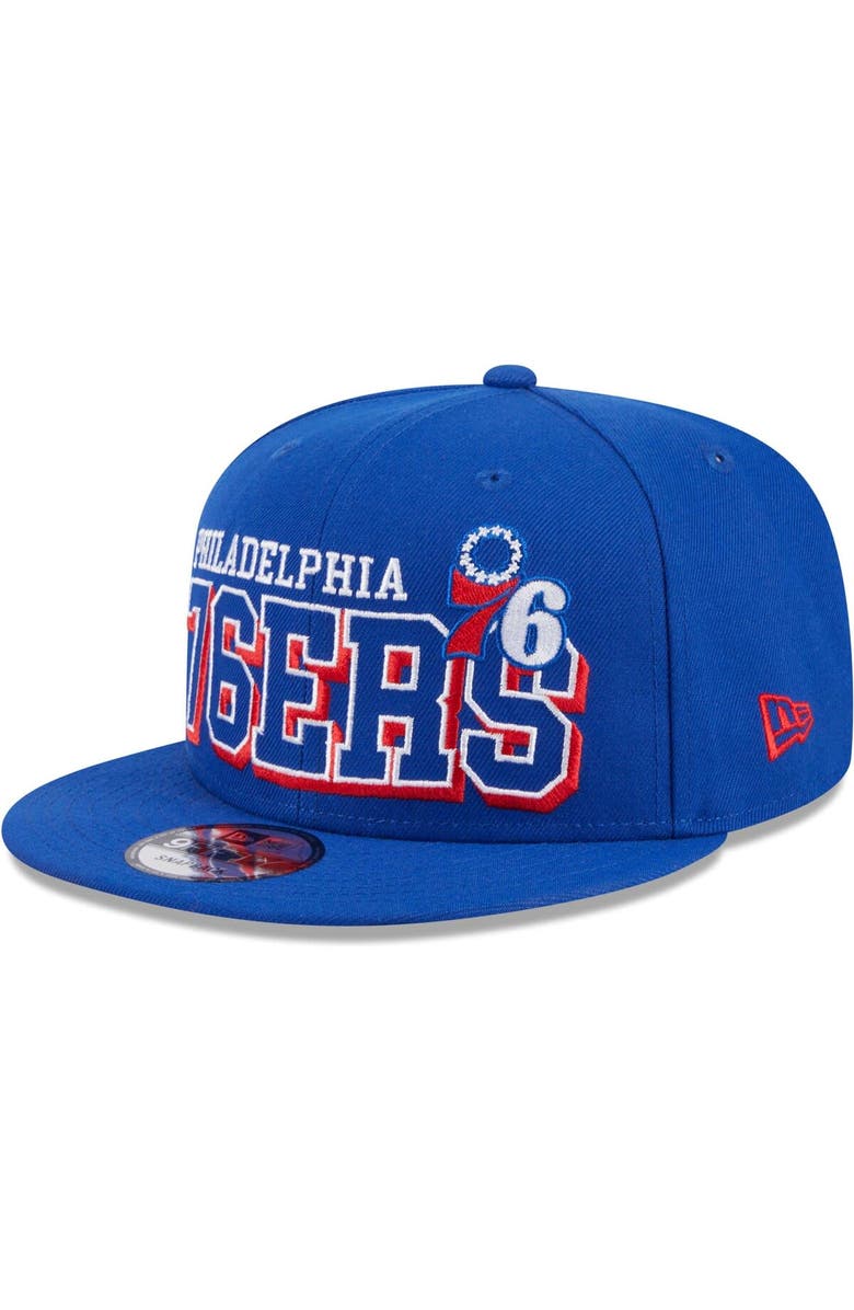 New Era Men's New Era Royal Philadelphia 76ers Gameday 59FIFTY Snapback Hat, Main, color, Royal