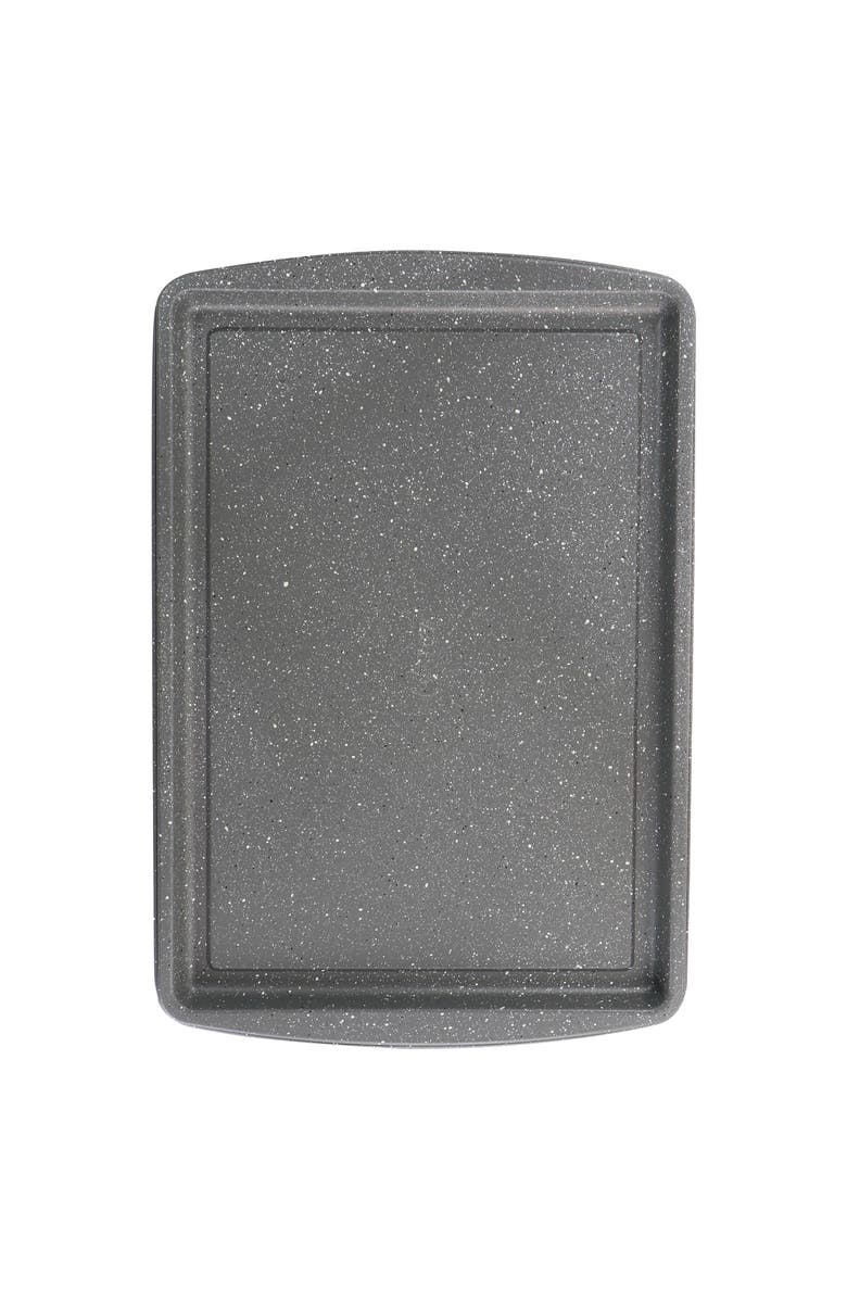 OSTER 3 Piece Carbon Steel Cookie Sheet Set, Alternate, color, Grey