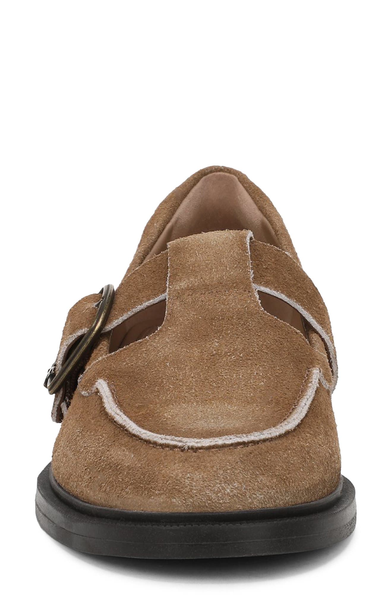 Elaina T-Strap Flat, Alternate, color, LIGHT TERRA TOFFEE