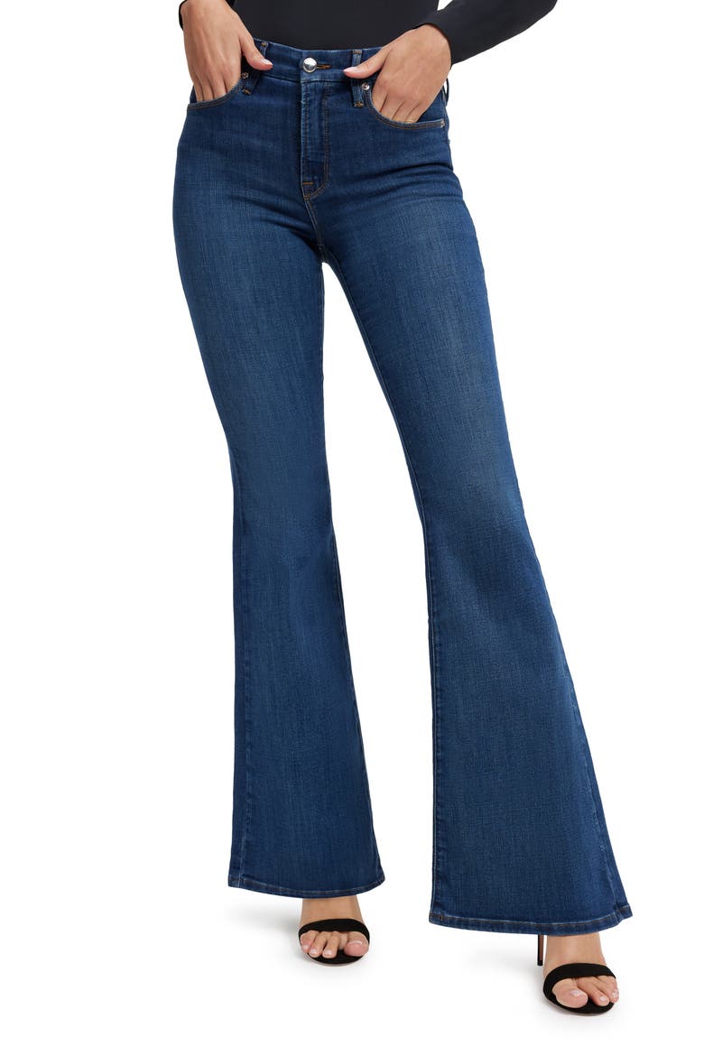 Good Legs Flare Jeans, Main, color, BB04