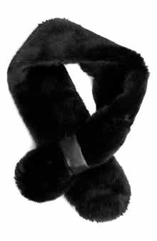 Faux Fur Collar Scarf