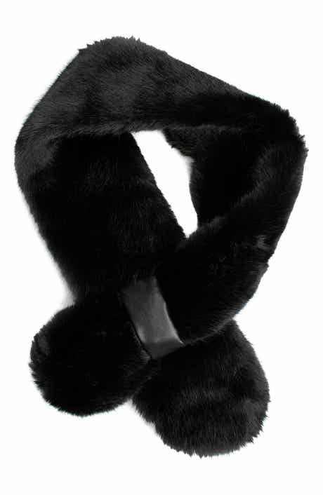 Faux Fur Collar Scarf