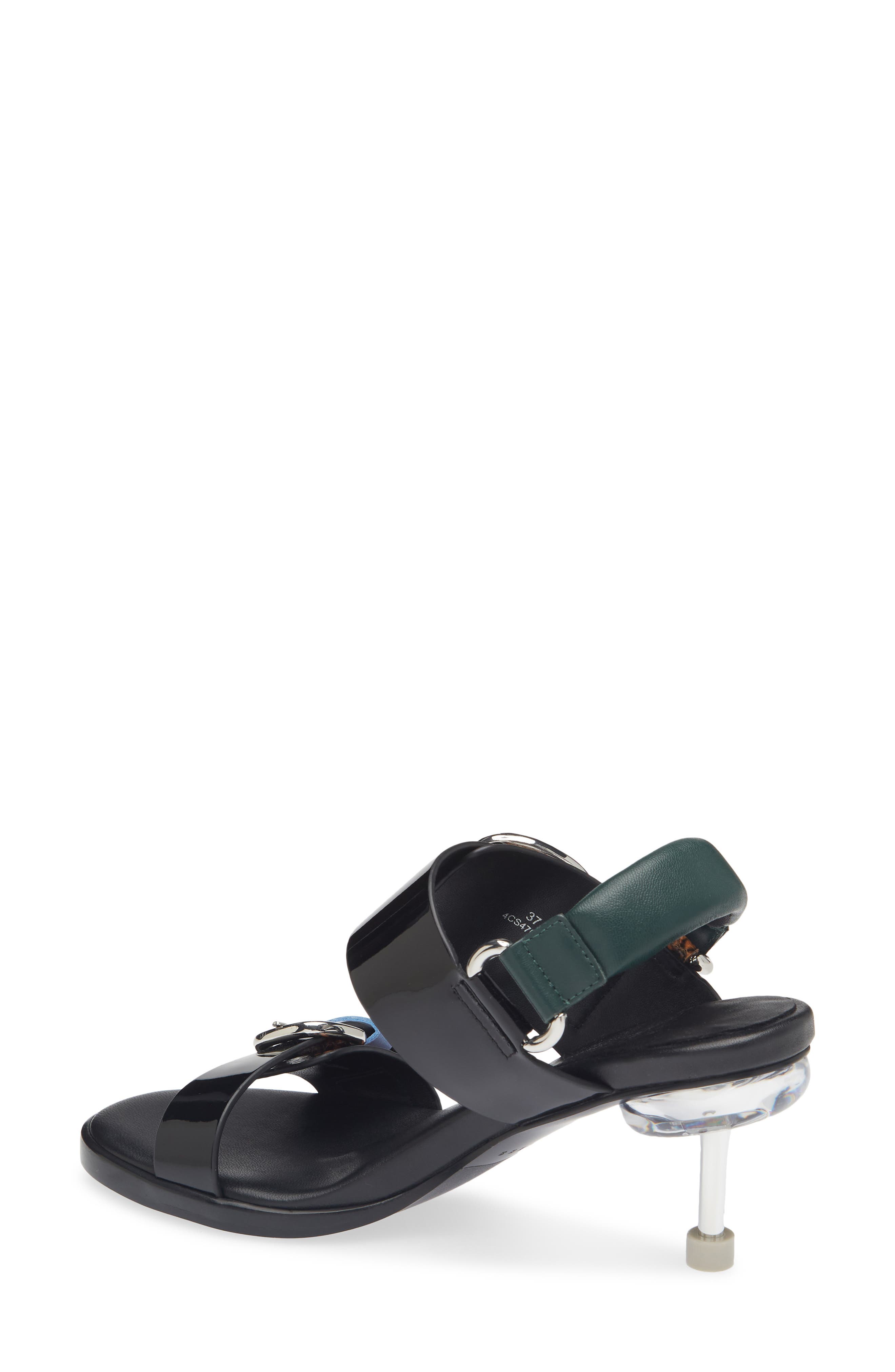 4CCCCEES Osha Line Mid Sandal, Alternate, color, Night