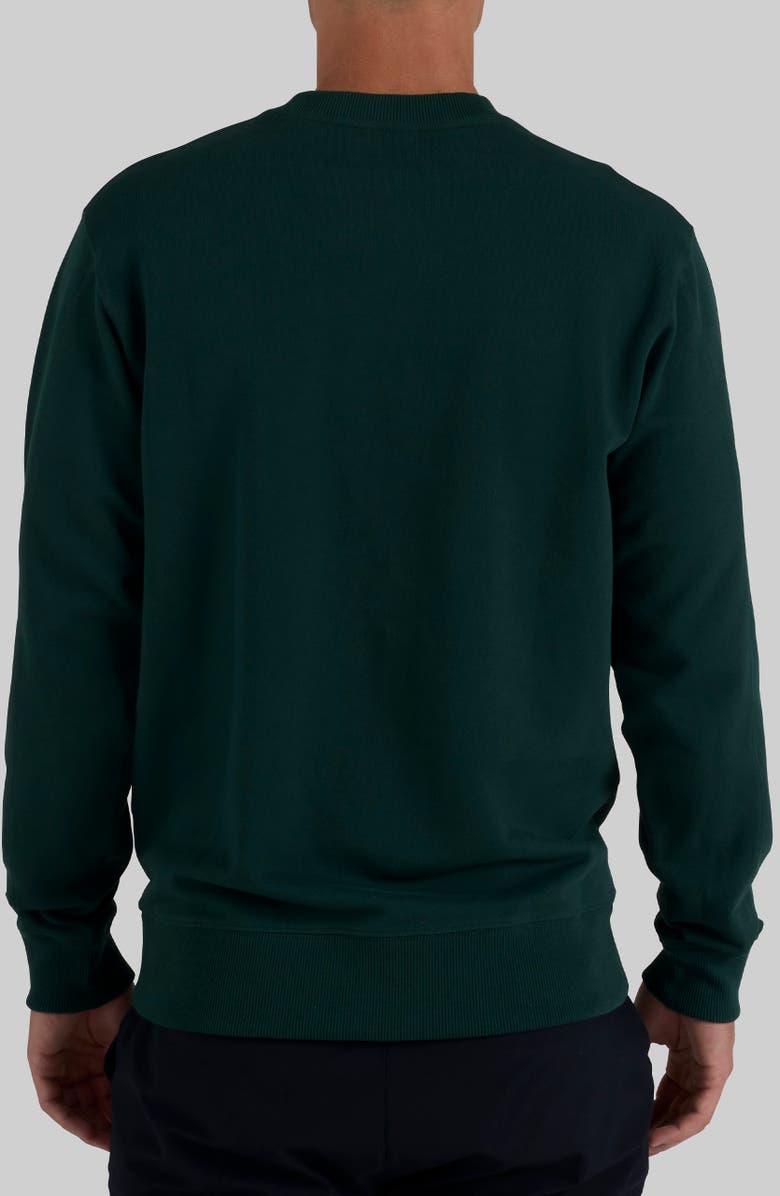 Bad Birdie Embroidered Masters Icon Cotton Fleece Sweatshirt, Alternate, color, Pine Grove