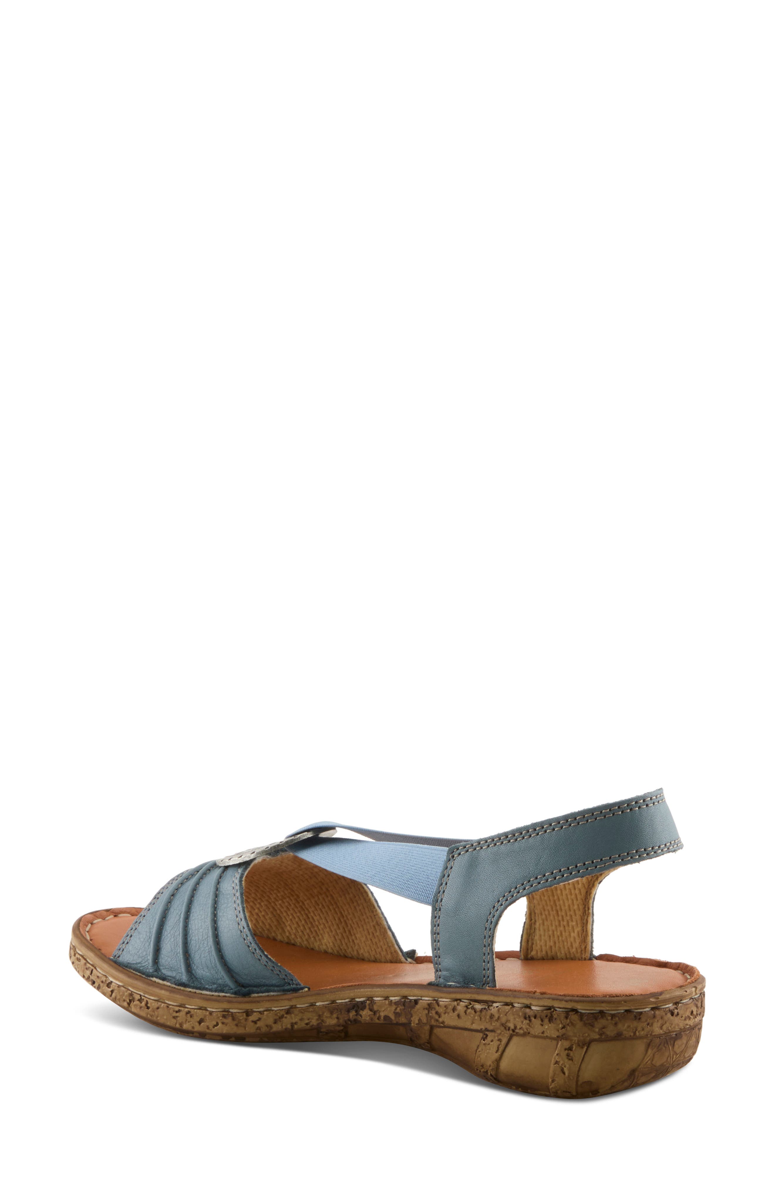 Spring Step Karmel Slingback Sandal, Alternate, color, Navy Multi