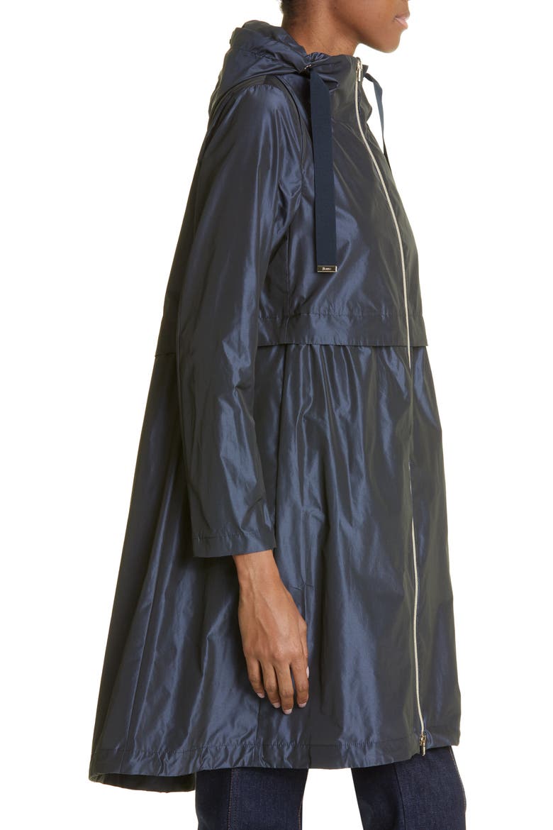 Water Repellent Hooded Taffeta Jacket, Alternate, color, 9202 / NAVY