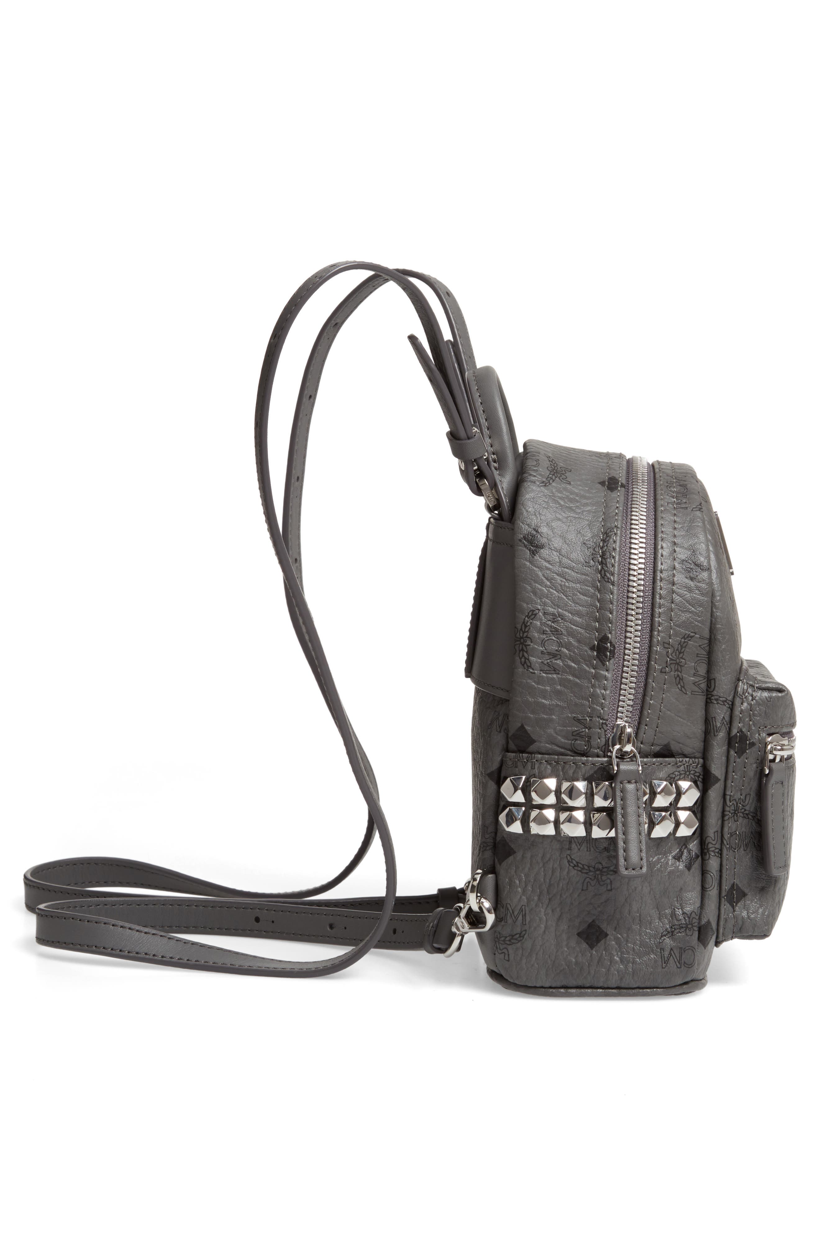 MCM X-Mini Stark Side Stud Convertible Backpack, Alternate, color, 