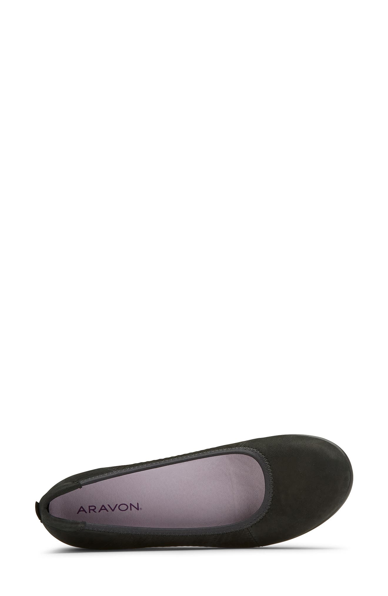Aravon Abbey Ballet Flat, Alternate, color, 