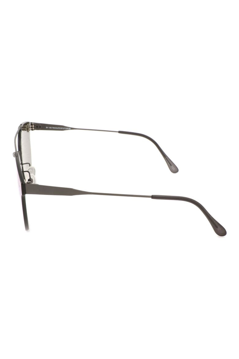 53mm Aviator Sunglasses, Alternate, color, BLACK