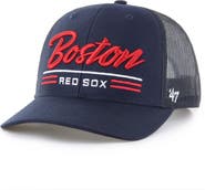'47 Men's '47 Navy Boston Red Sox Garner Trucker Adjustable Hat