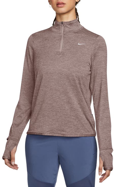 Dri-FIT Swift Element UV Quarter Zip Running Pullover
