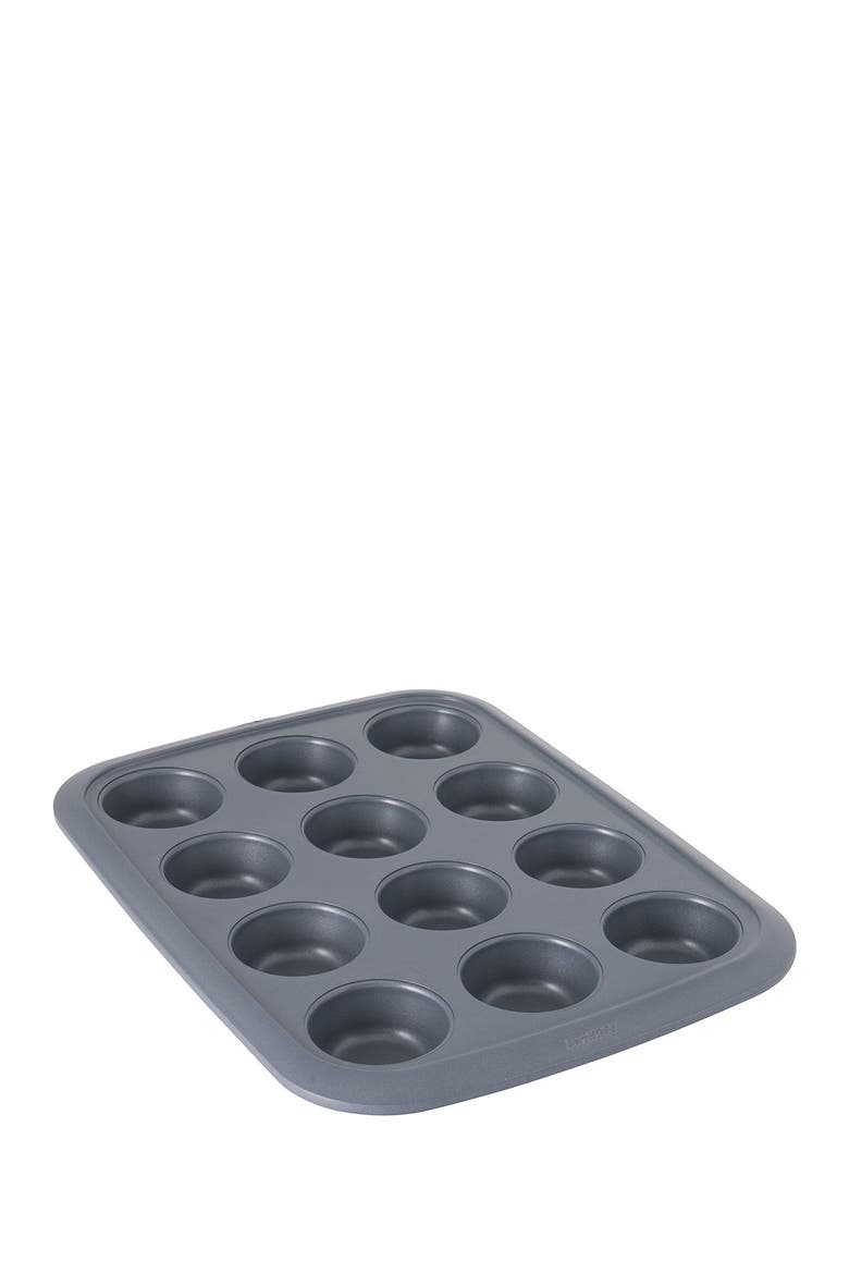 Grey Gem 12 Cup Non-Stick Cupcake Pan, Main, color, MULTI
