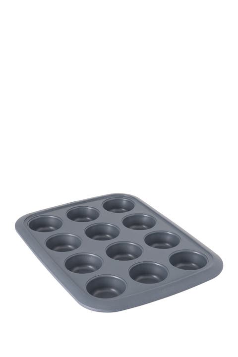 Grey Gem 12 Cup Non-Stick Cupcake Pan