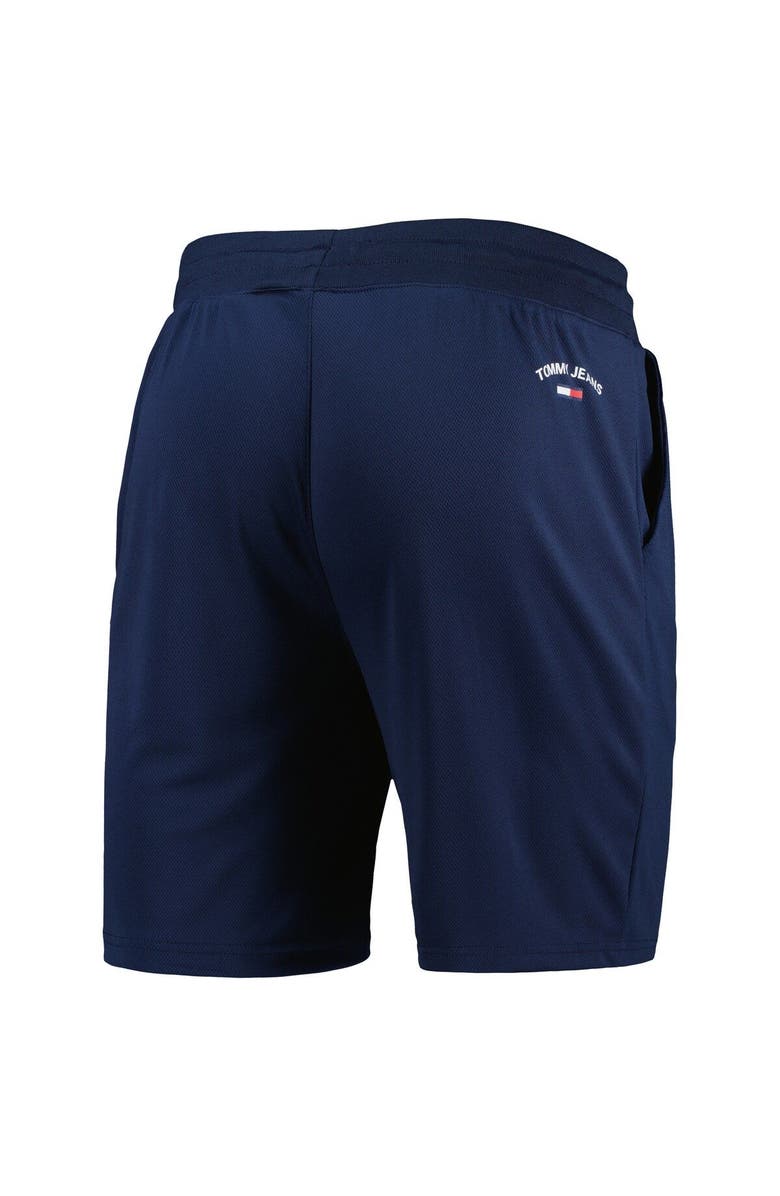TOMMY JEANS Men's Tommy Jeans Navy Indiana Pacers Mike Mesh Basketball Shorts, Alternate, color, 