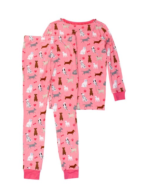 Shop Rufflebutts Softsnooze Girls Ruffle Long Sleeve Pajama Set