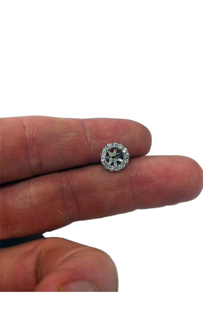 Bliss Diamond 14K Gold 1 1/2 Ct. Diamond Studs Earring Jackets (9mm) Lab Grown, Alternate, color, 