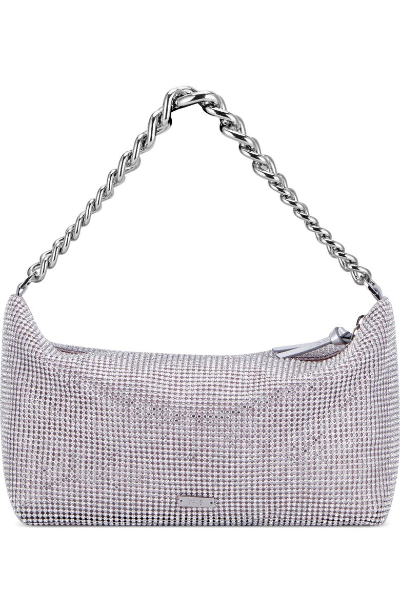 Rafe New York Eliza Shoulder Bag, Alternate, color, Silver