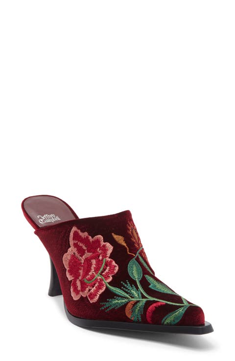 Savannah Embroidered Mule (Women)