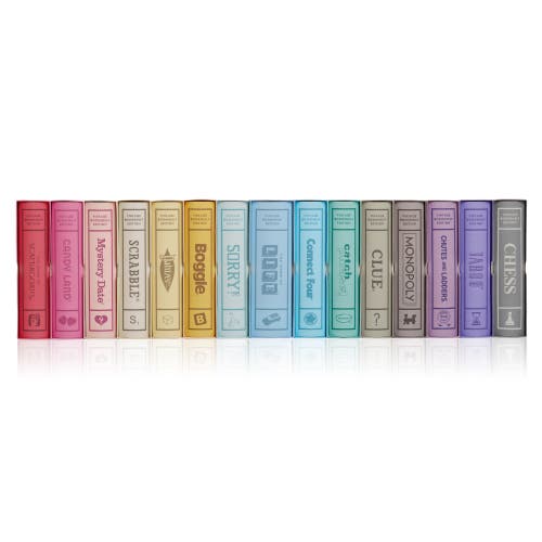 WS Game Company 15-Pack Vintage Bookshelf Board Game Assortment in Multiple  product