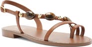 Arezzo Diana Slingback Toe Loop Sandal